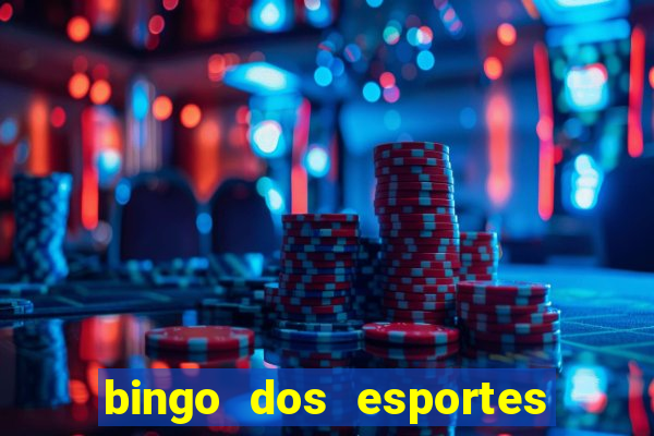 bingo dos esportes para imprimir